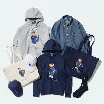 タイトル変更：〈POLO RALPH LAUREN〉に別注した 『Navy and Gold Logo Collection』第4弾がリリース！